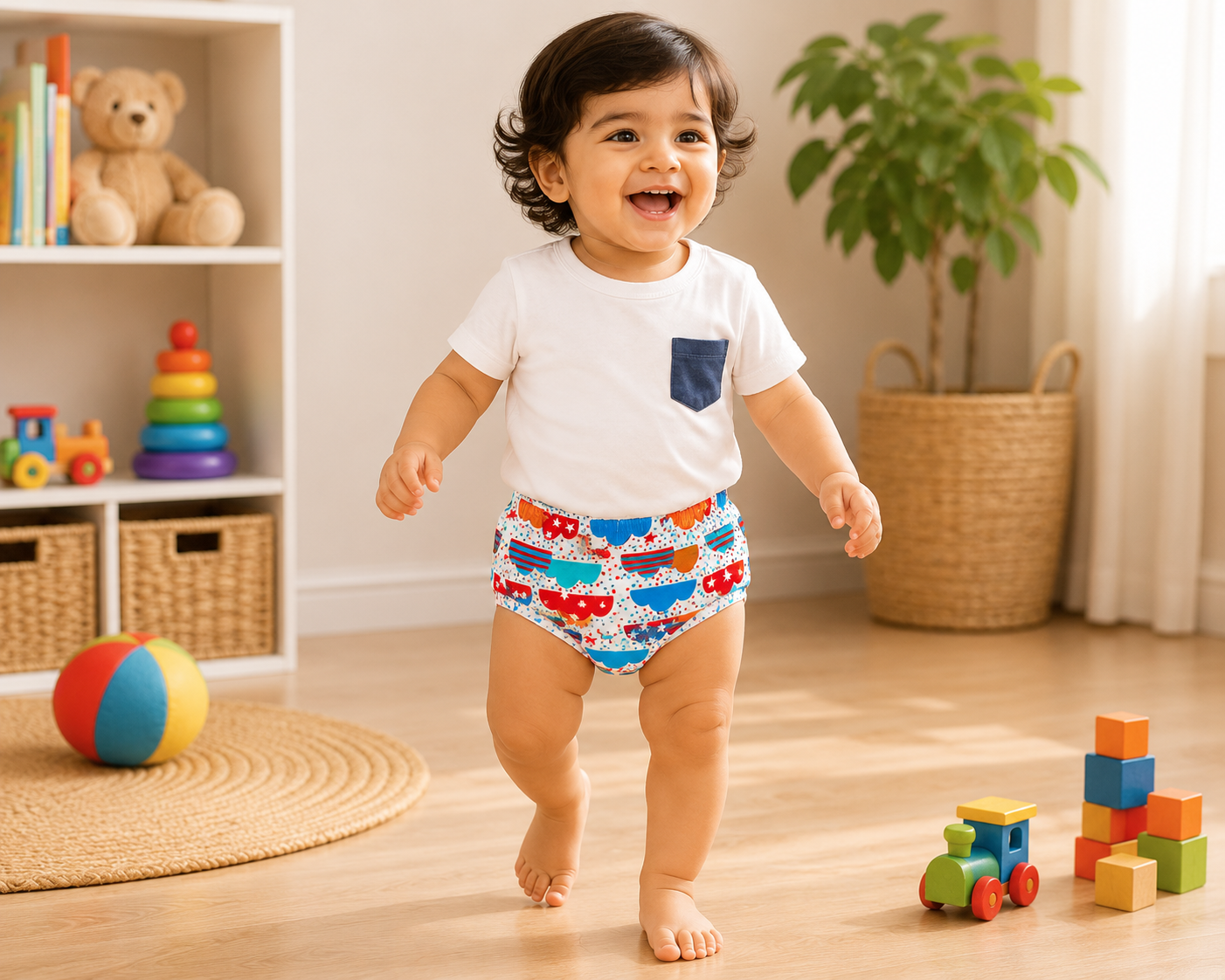 Starry Fun Padded Underwear - Snug