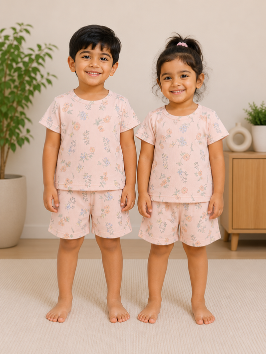 Blush Floral Bloom Co-Ord Set