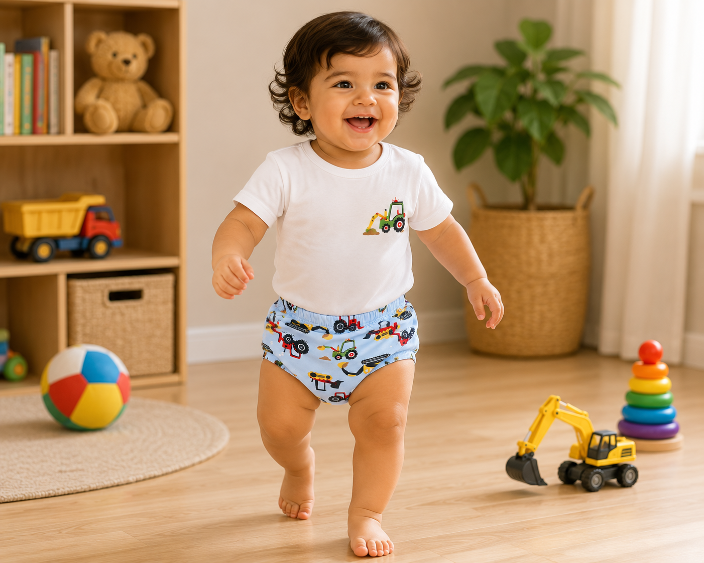 Little Builder Padded Underwear - Snug