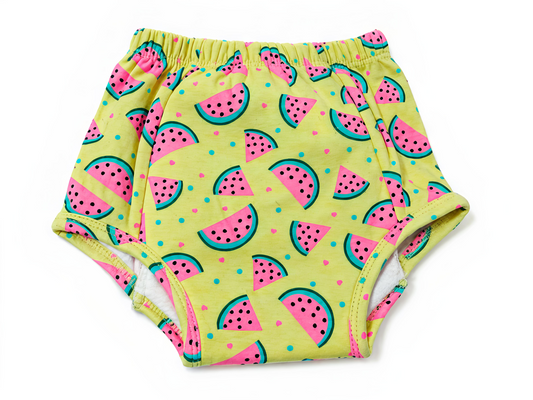 Watermelon Splash Print Padded Underwear - Comfort