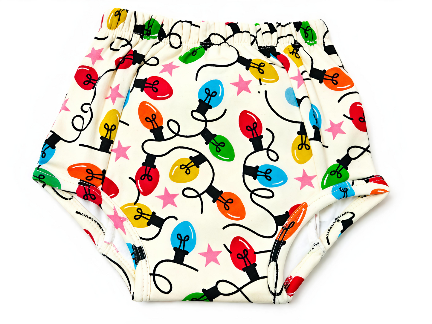 Twinkle Lights Print Padded Underwear - Comfort