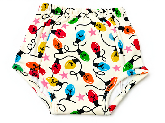 Twinkle Lights Print Padded Underwear - Comfort