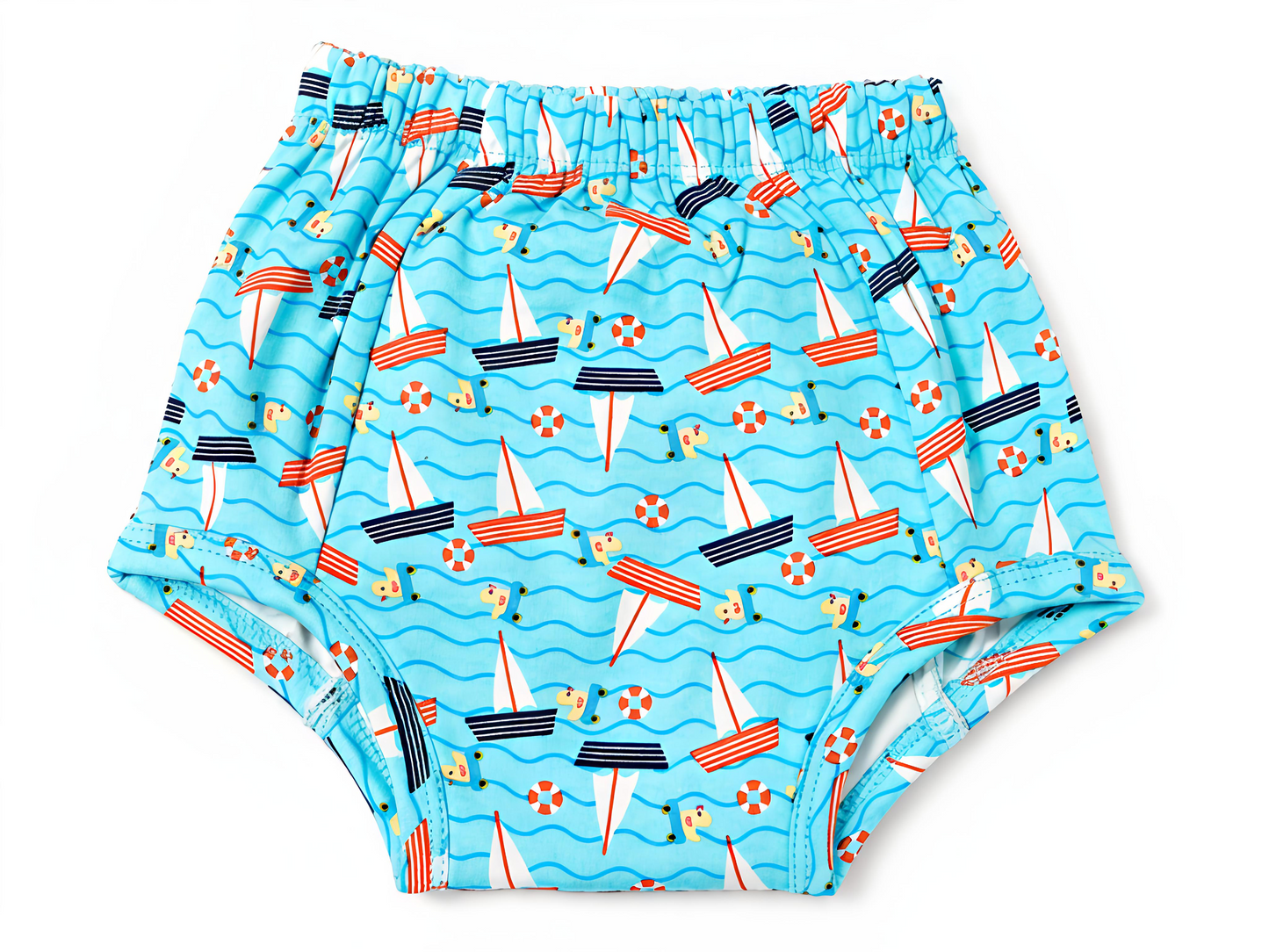 Sailing Seas Print Padded Underwear - Comfort